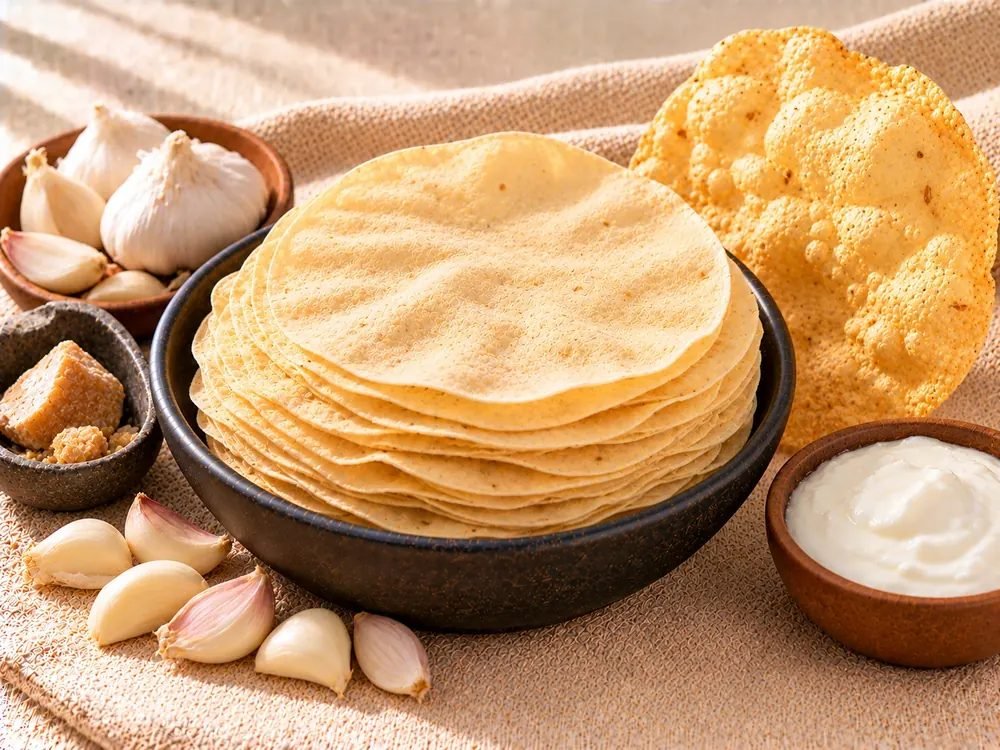 Garlic & Asafoetida Appalam